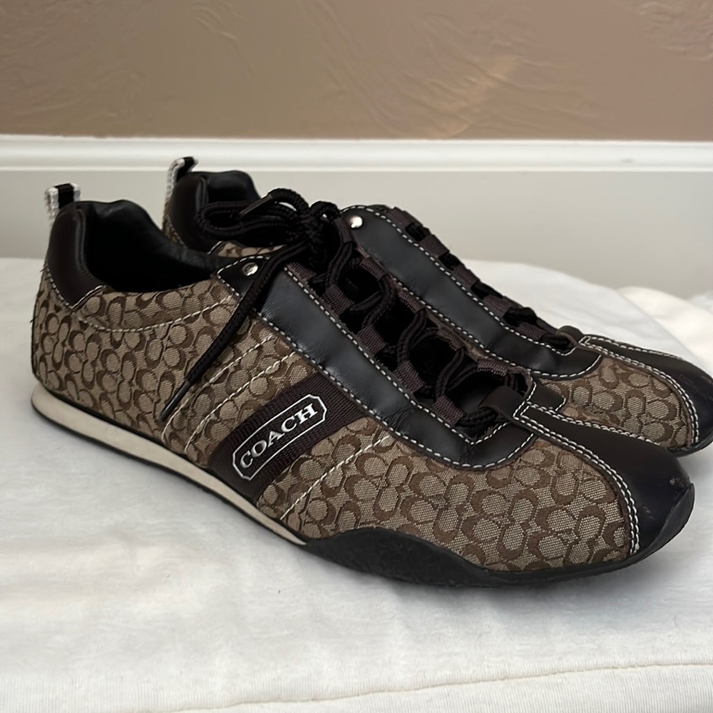 Brown COACH Tennis shoes